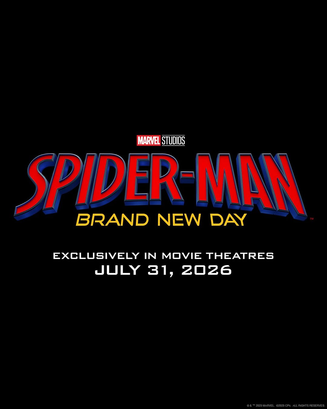 Tak Lagi Pakai Embel-embel Home, Spider-Man 4 Berjudul Spider-Man: Brand New Day