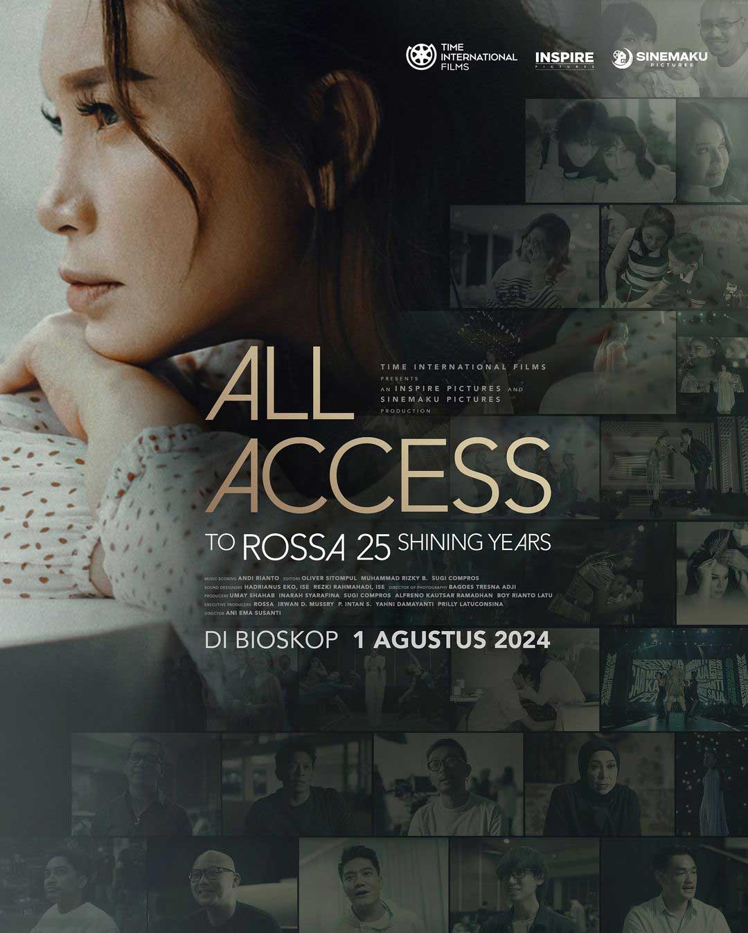 Ulasan Film Dokumenter All Access To Rossa 25 Shining Years