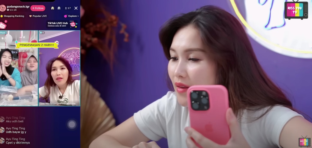Ayu Ting Ting Banjir Pujian Warganet usai Bantu UMKM Jualan Online