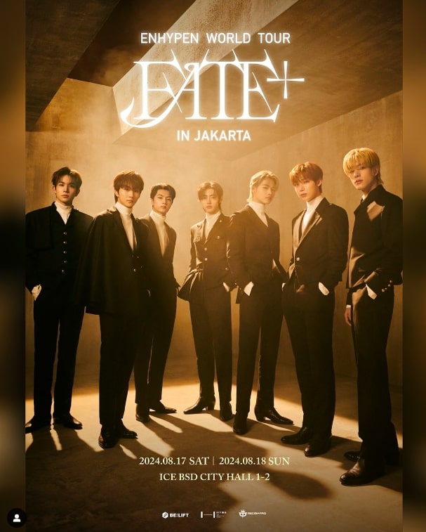 Perdana! ENHYPEN Gelar Konser di Jakarta Selama 2 Hari