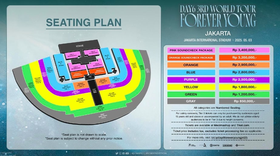 DAY6 Bakal Gelar Konser Lagi di Jakarta, Tiket Dijual 6 Januari