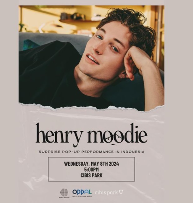 Yuk Merapat! Henry Moodie Gelar Konser Gratis di Jakarta Sore Ini