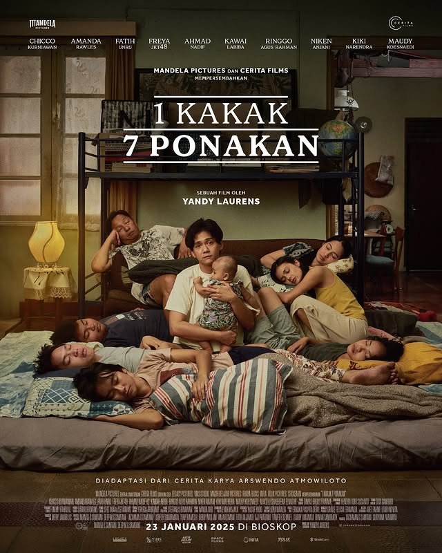 Review Film 1 Kakak 7 Ponakan