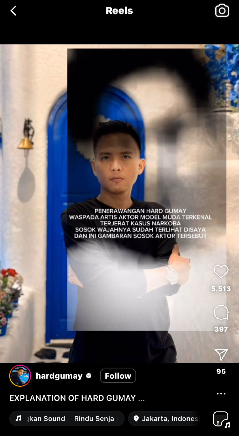 Hard Gumay Ramal Artis Terkenal Kena Kasus Narkoba, Siapa Dia?