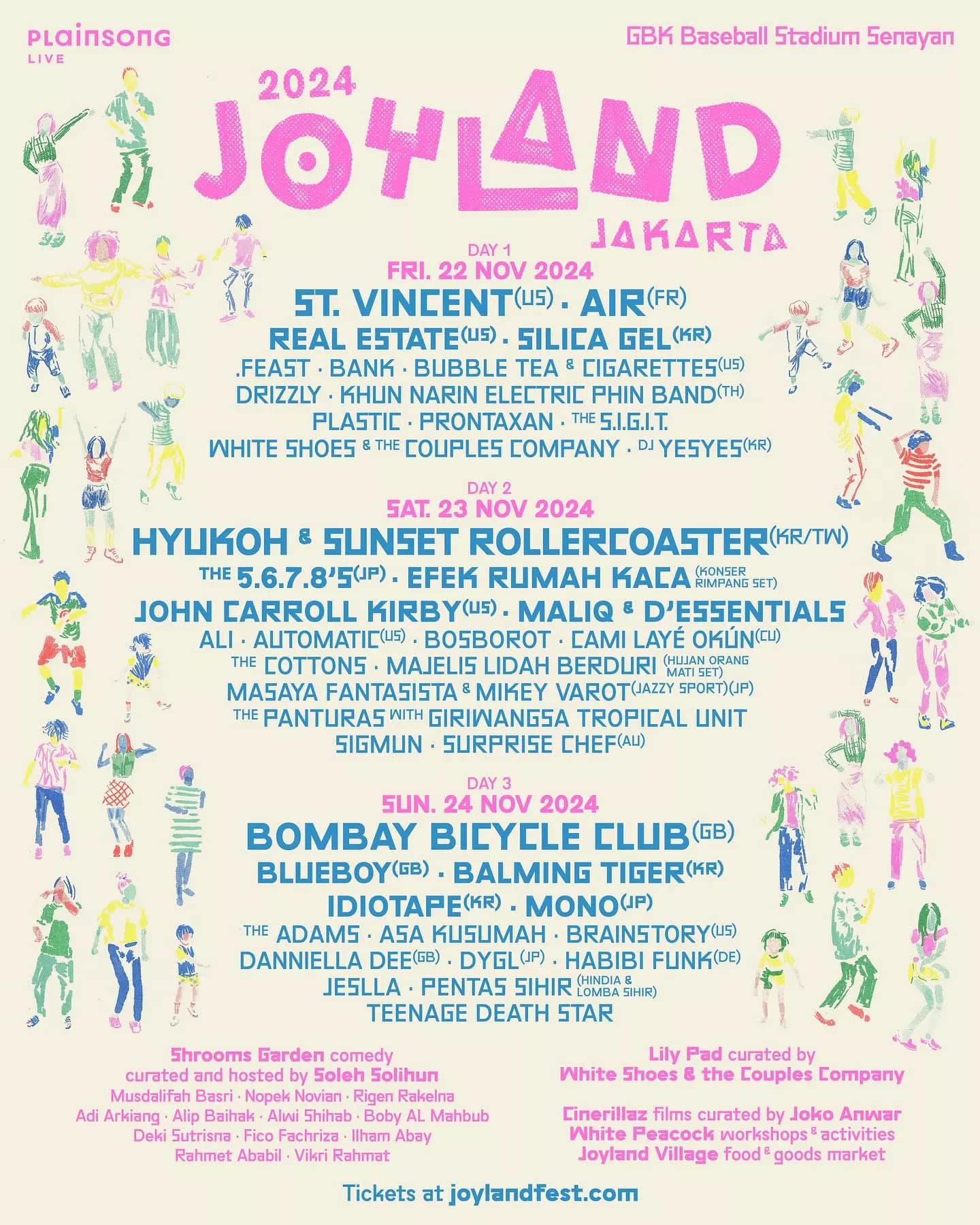 Deretan Konser dan Festival Musik di Bulan November 2024