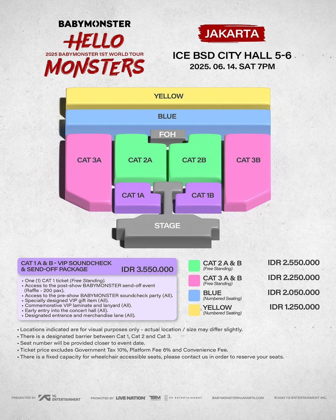 Jadwal Penjualan dan Harga Tiket Konser BABYMONSTER di Jakarta