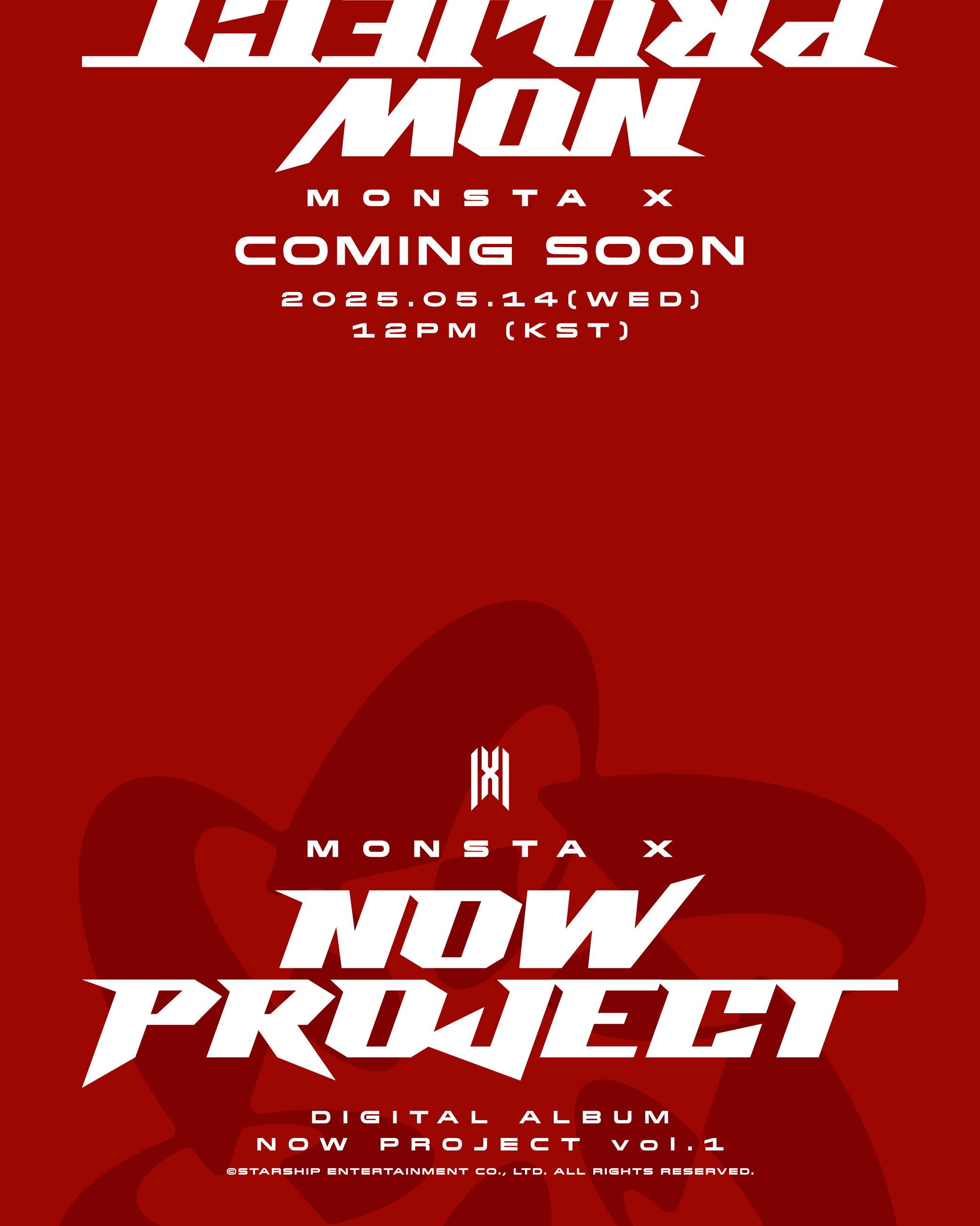 Ultah Debut ke-10, MONSTA X Bakal Rilis Album Digital NOW PROJECT vol. 1