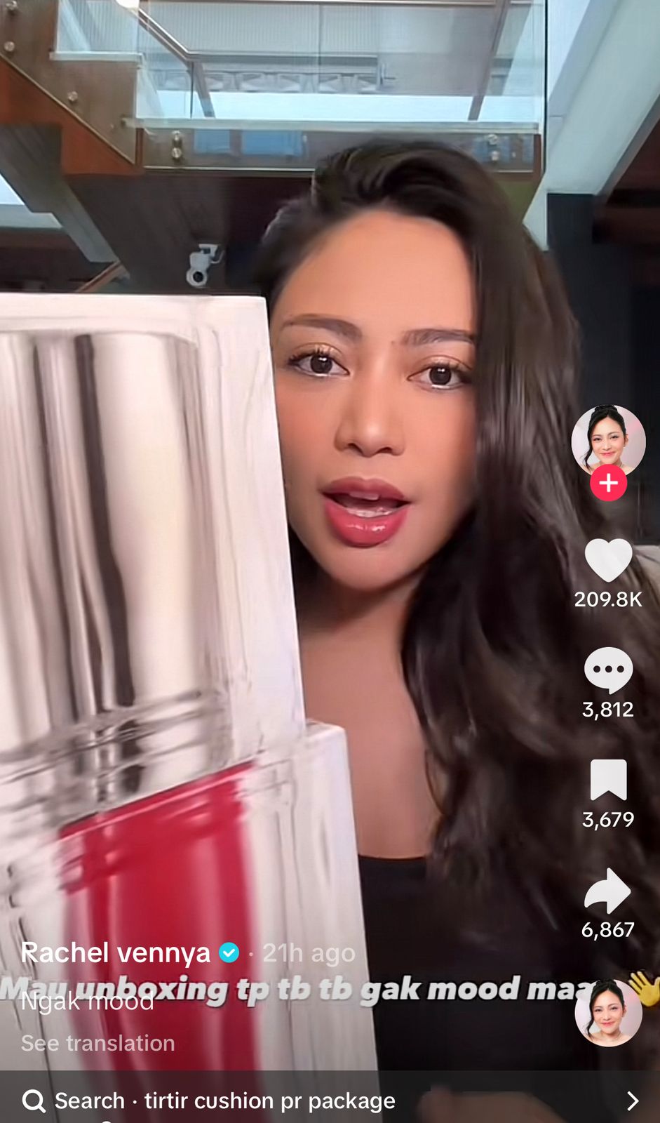 Curhatan Rachel Vennya PR Package Isi 60 Cushion Ditahan Bea Cukai