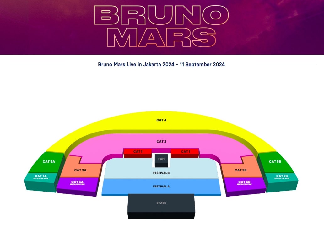 Masih Bisa Dibeli, Segini Harga Tiket Konser Bruno Mars di Jakarta Hari Ini