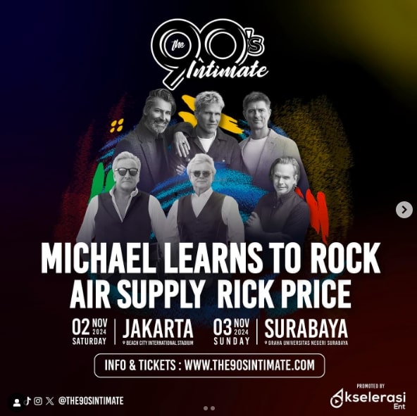 Deretan Konser dan Festival Musik di Bulan November 2024