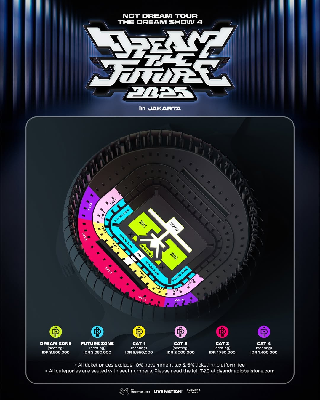 Harga Tiket Konser NCT DREAM di JIS, Termurah Rp1,4 Juta