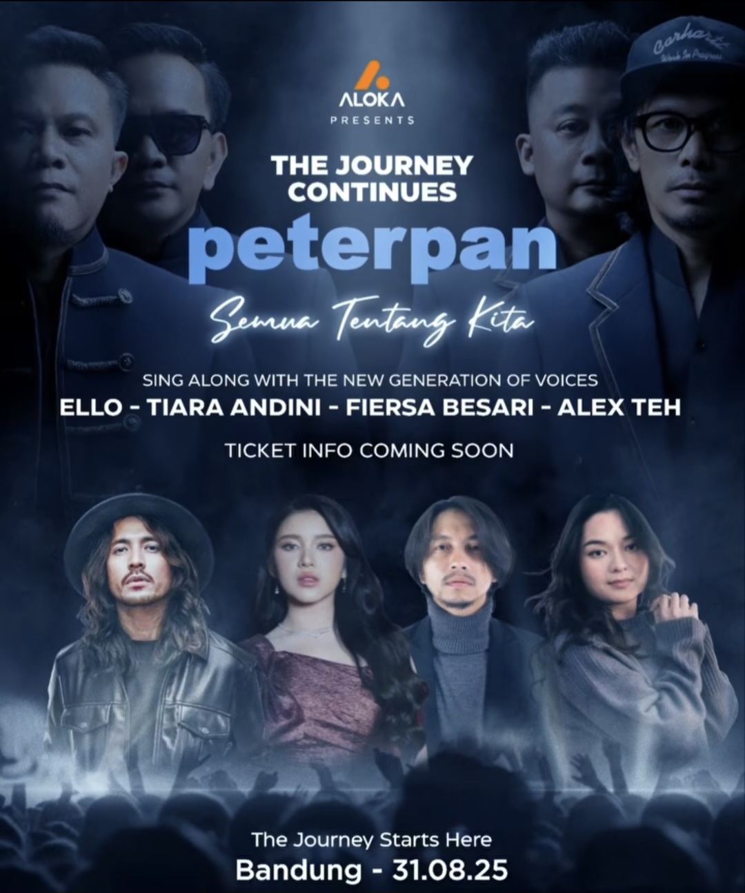 Ello hingga Fiersa Besari Gantikan Ariel jadi Vokalis Reuni Peterpan