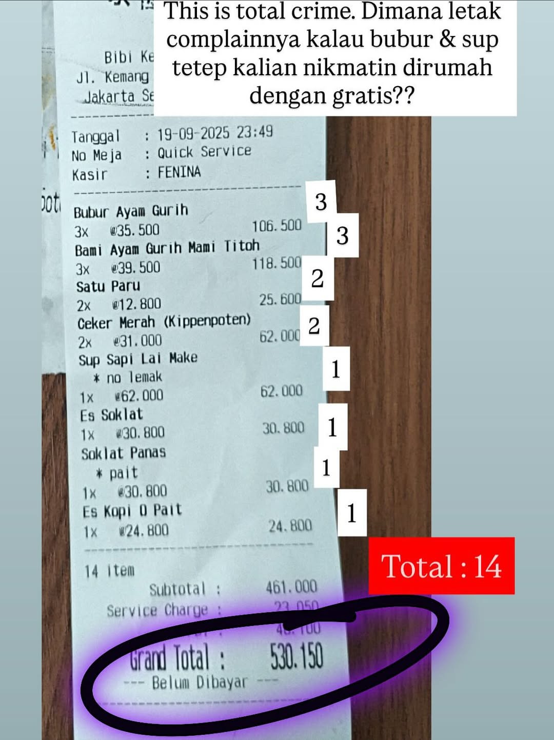 Viral Diduga Gitaris Bikin Gaduh Restoran Bawa Kabur Makanan