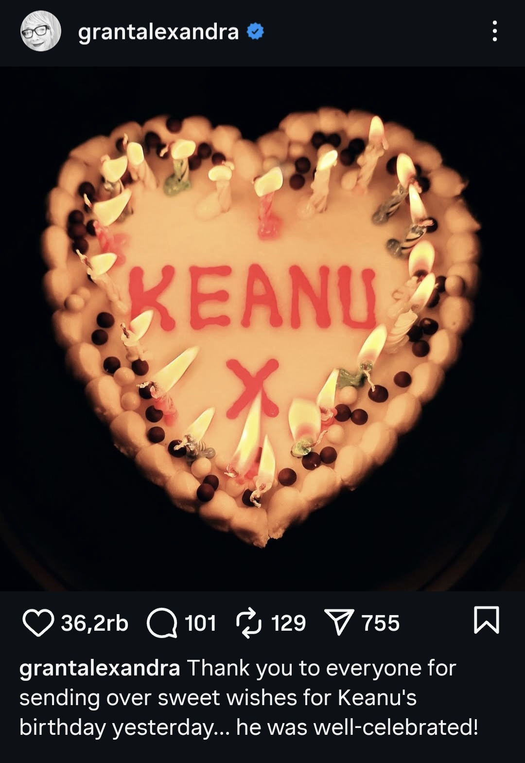 Keanu Reeves Menikah dengan Alexandra Grant?