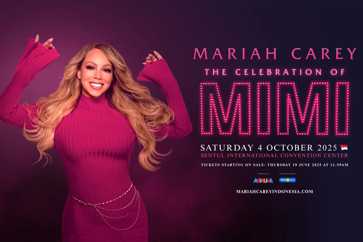 Jadwal Konser dan Festival Musik Oktober 2025: Foo Fighters, Mariah Carey, hingga Synchronize