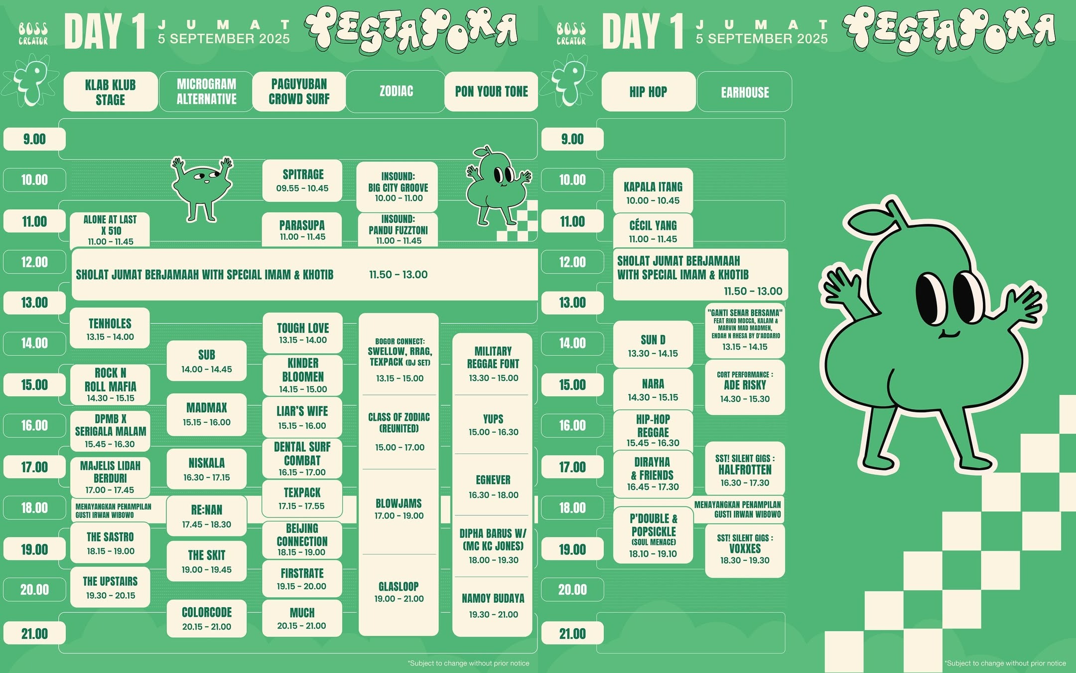 Pestapora 2025 Digelar Mulai Jam 8 Pagi, Yuk Cek Lagi Line Up dan Rundownnya!