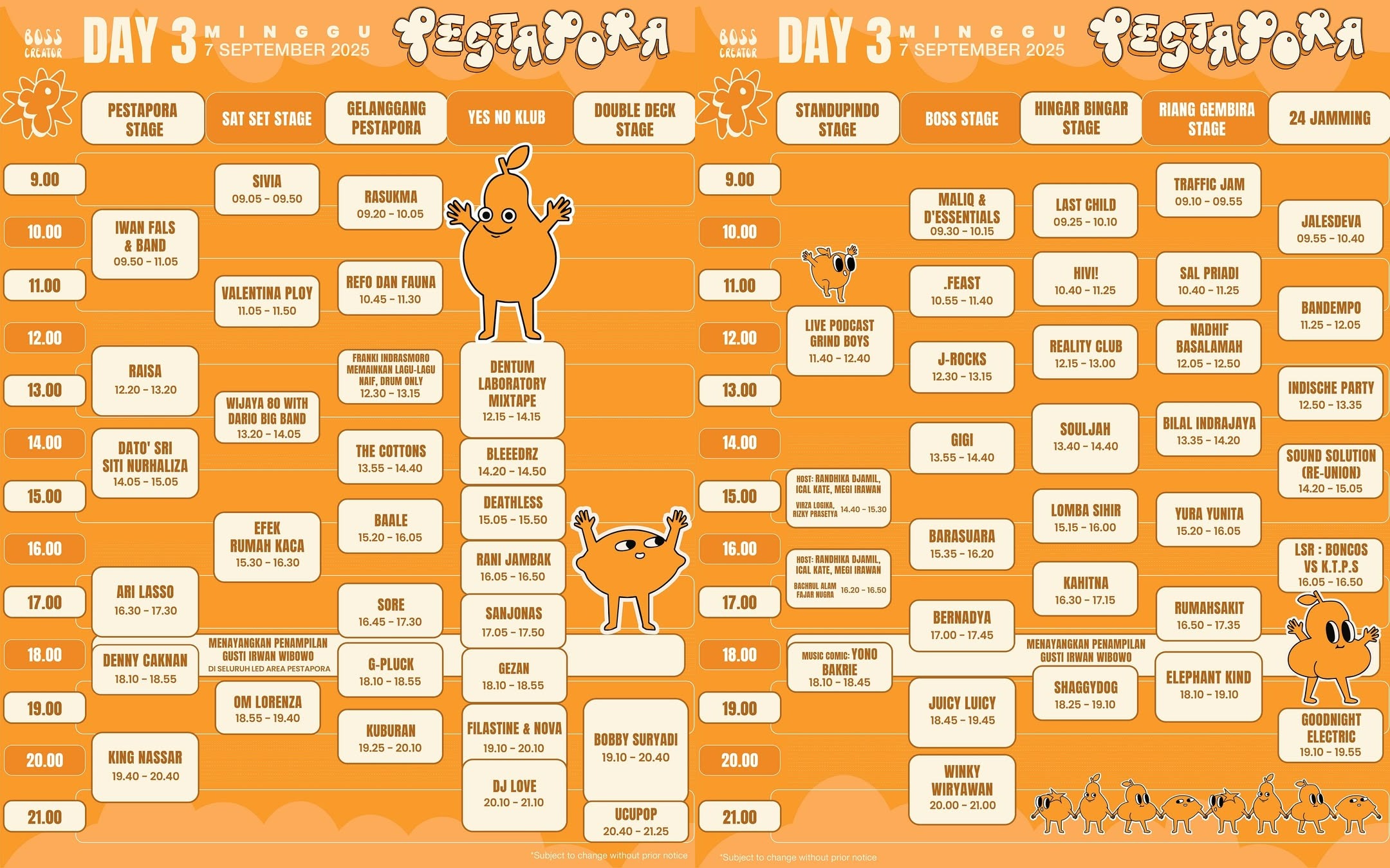 Pestapora 2025 Digelar Mulai Jam 8 Pagi, Yuk Cek Lagi Line Up dan Rundownnya!