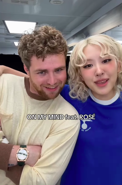 Alex Warren dan Rose BLACKPINK Kolaborasi di Single On My Mind