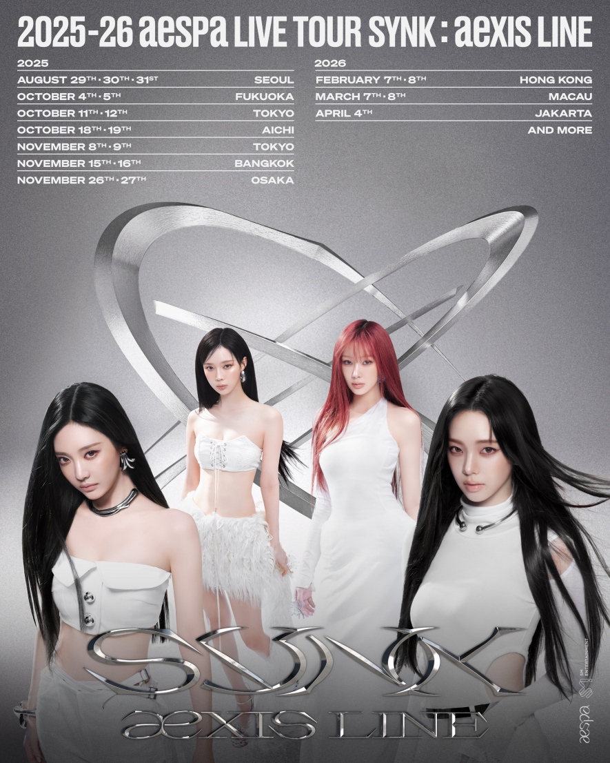 aespa Umumkan Jadwal Tur <i>SYNK : aeXIS LINE</i>, Ada Jakarta?