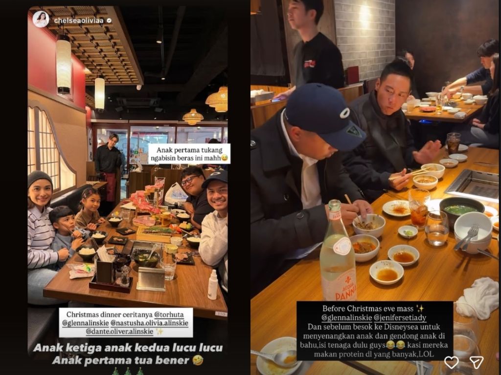 3 Pasangan Artis Rayakan Natal 2025 di Luar Negeri, Ada yang ke Jepang dan Portugal