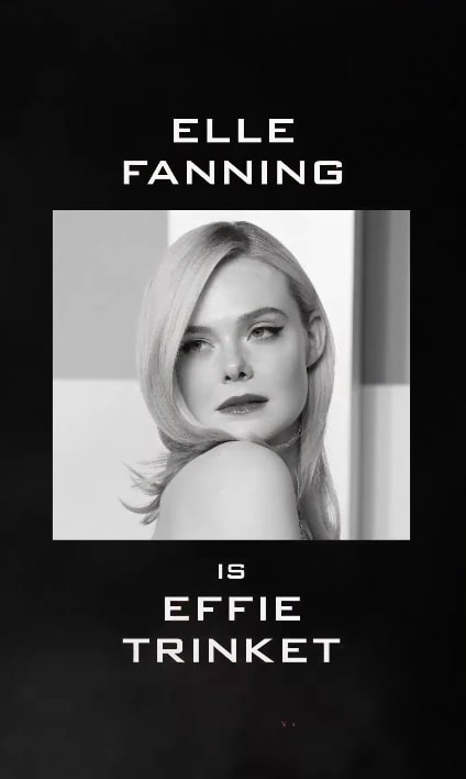 Resmi! Elle Fanning Perankan Effie Trinket dalam The Hunger Games: Sunrise on the Reaping