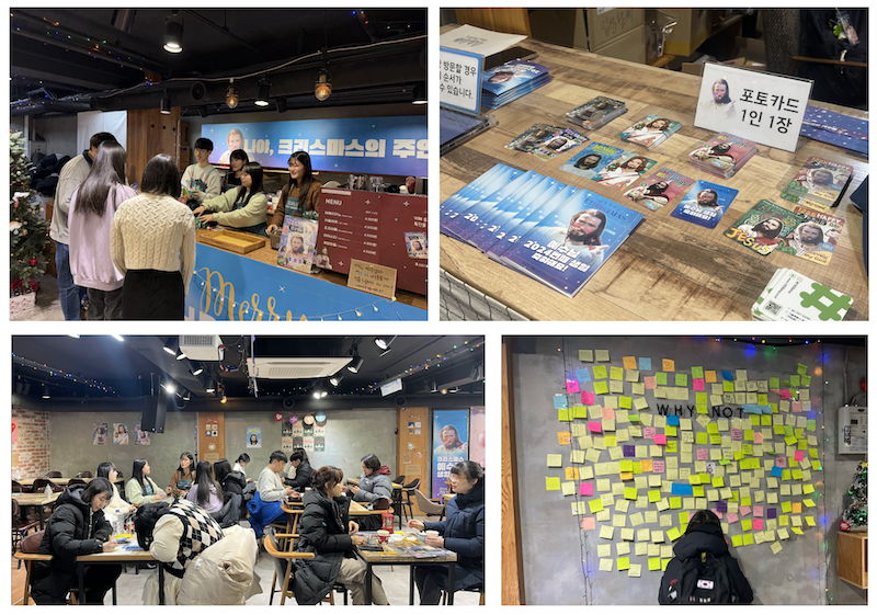 Perayaan Natal di Korea ala Kafe Idol K-Pop, Bisa Foto Bareng Standee Yesus