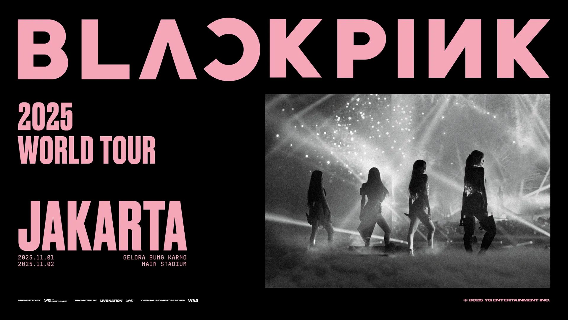 Jadwal Konser dan Festival Musik November 2025: BLACKPINK, Rich Brian, Clean Bandit, hingga Maher Zein