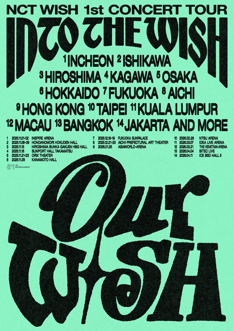 NCT WISH Siap Gelar Konser “INTO THE WISH : Our WISH di Jakarta Tahun Depan