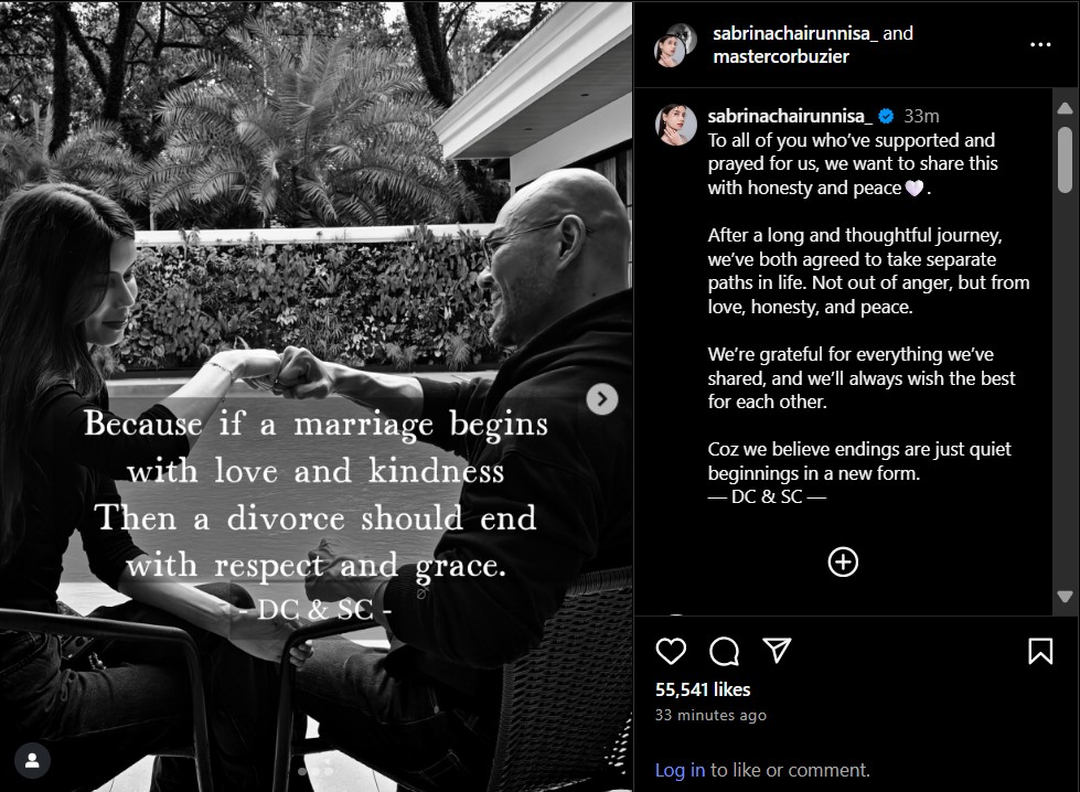 Alasan Sabrina Chairunnisa Gugat Cerai Deddy Corbuzier