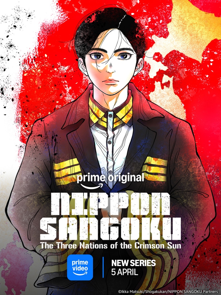 Jadwal Tayang Anime <i>Nippon Sangoku</i> Musim Pertama di Prime Video