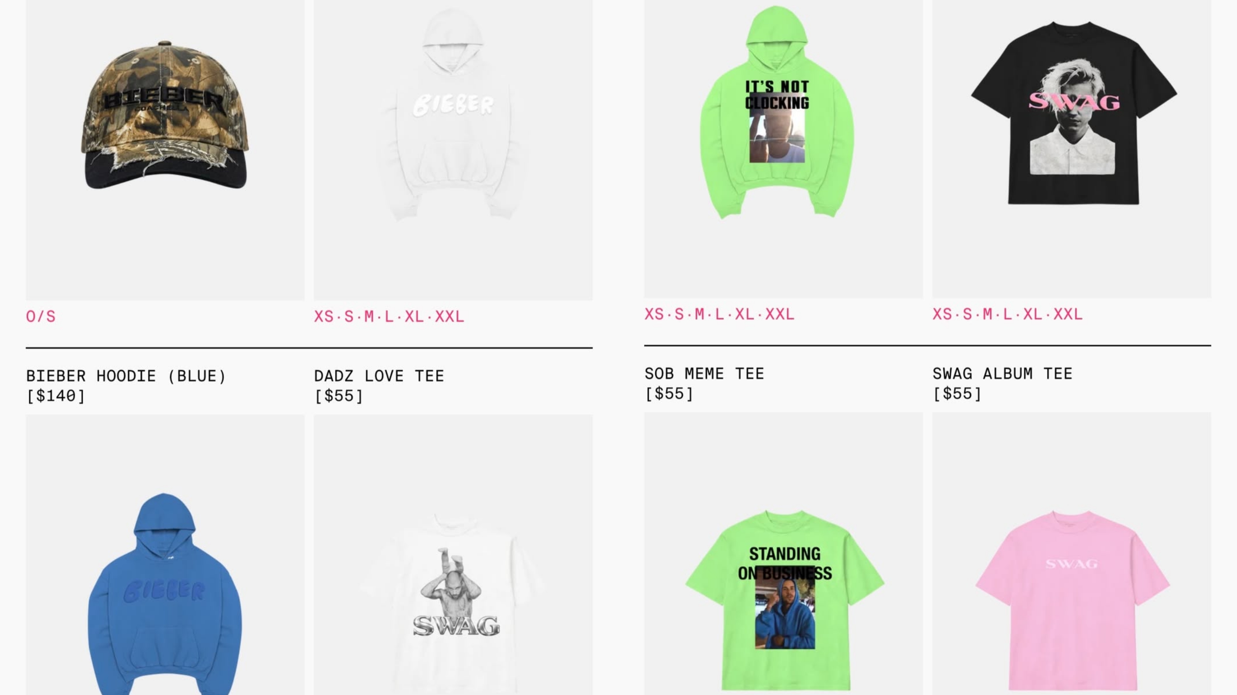 Jualan Kaus Coachella, Justin Bieber Raup Rp87 Miliar