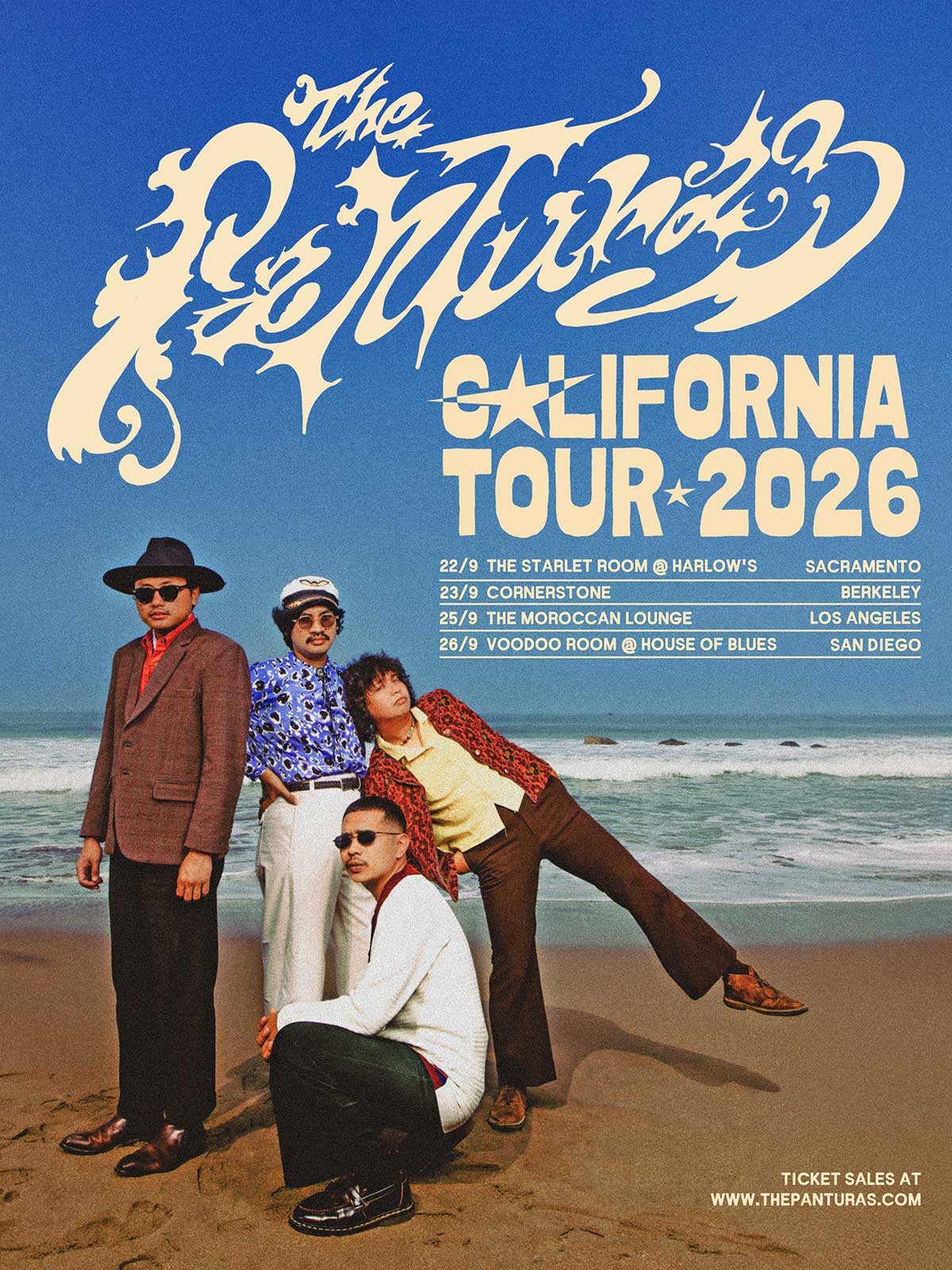 The Panturas Tur ke Amerika Serikat, Siap Napak Tilas ke Tanah Suci Surf Rock