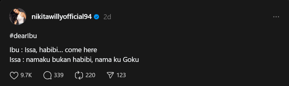 Jawaban Lucu Anak Nikita Willy: Ditanya Mau Jadi Nabi Siapa, Malah Pilih Firaun