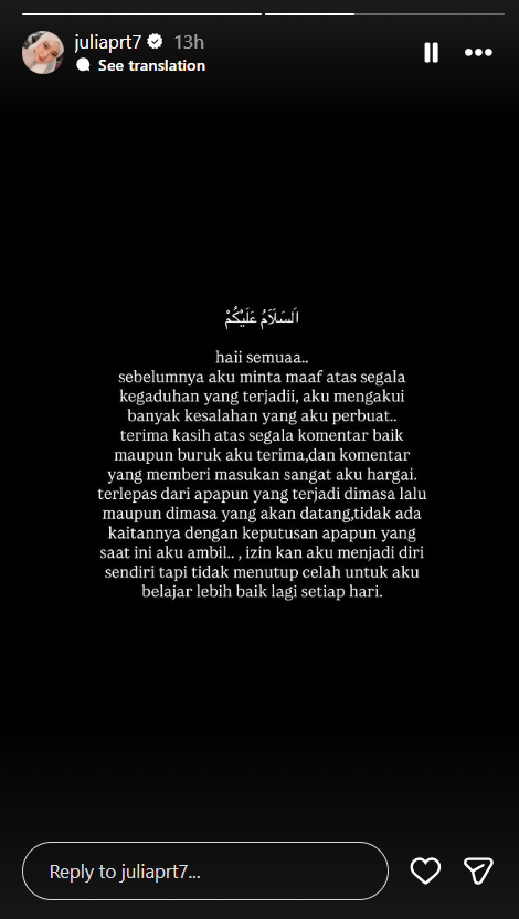 Ngaku Jadi Korban KDRT Na Dae-hoon, Jule Minta Maaf