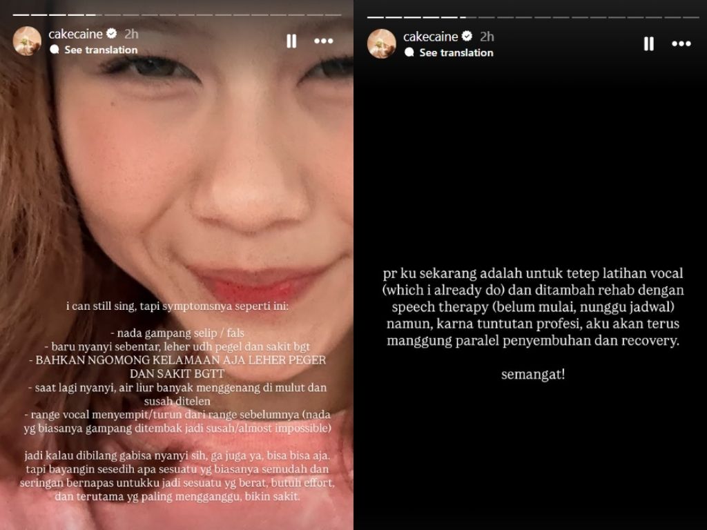 Nadin Amizah Alami Gangguan Pita Suara, Ini Gejala yang Dirasakannya