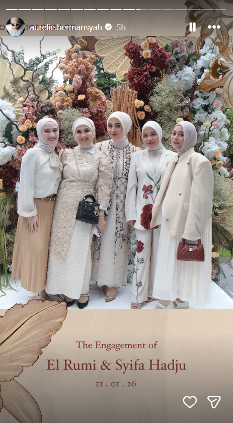 El Rumi dan Syifa Hadju Gelar Lamaran Hari Ini