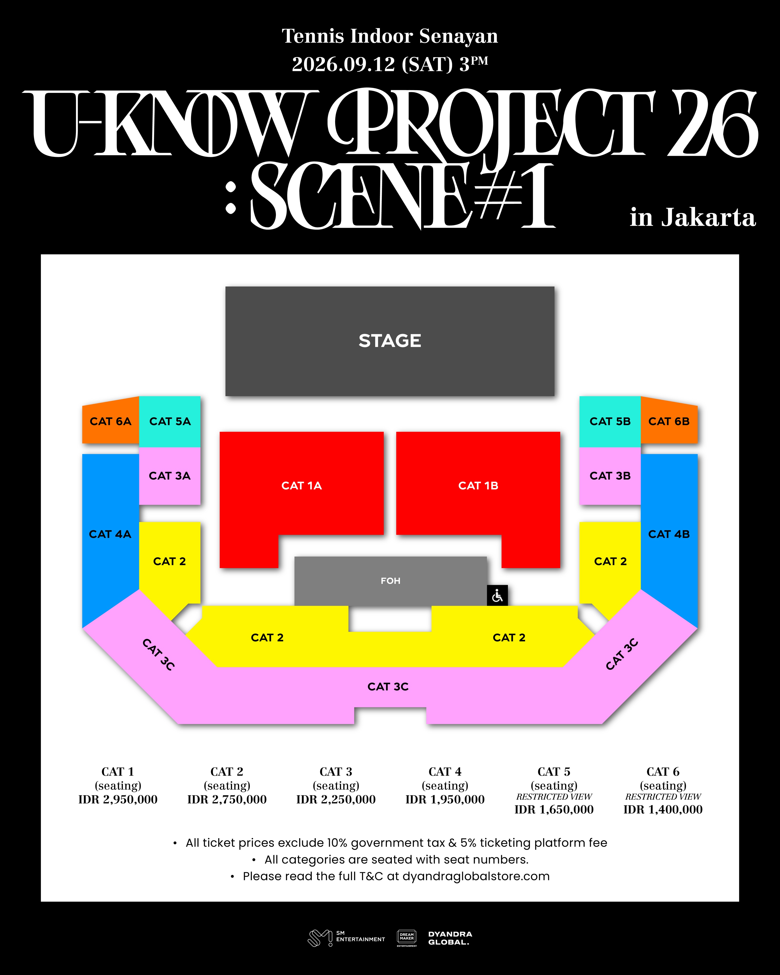 Harga Tiket Konser U-KNOW TVXQ di Jakarta 2026, Mulai Rp1,4 Juta