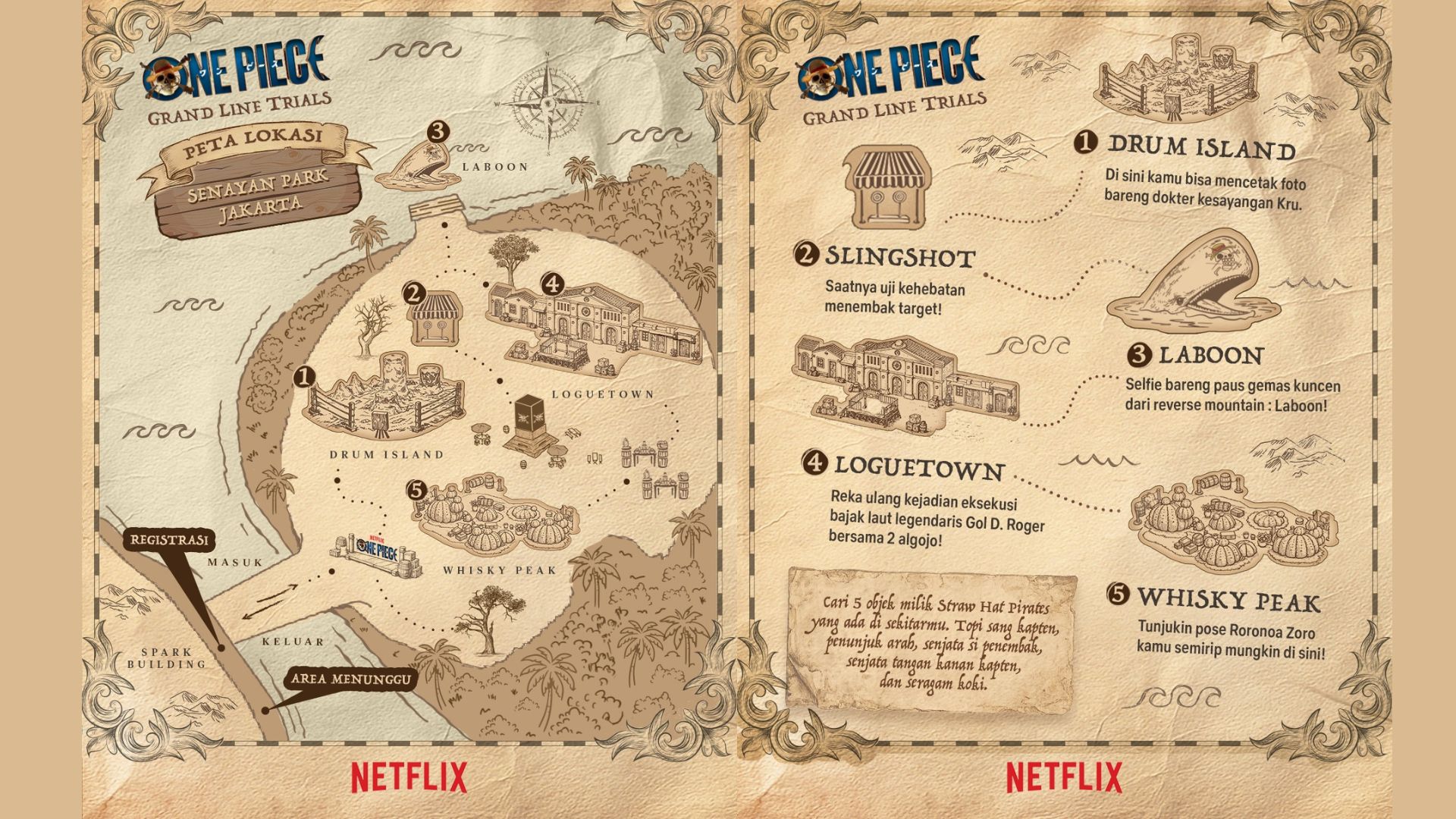 Rayakan One Piece Live-Action Season 2, Netflix Gelar Grand Line Trials di Jakarta