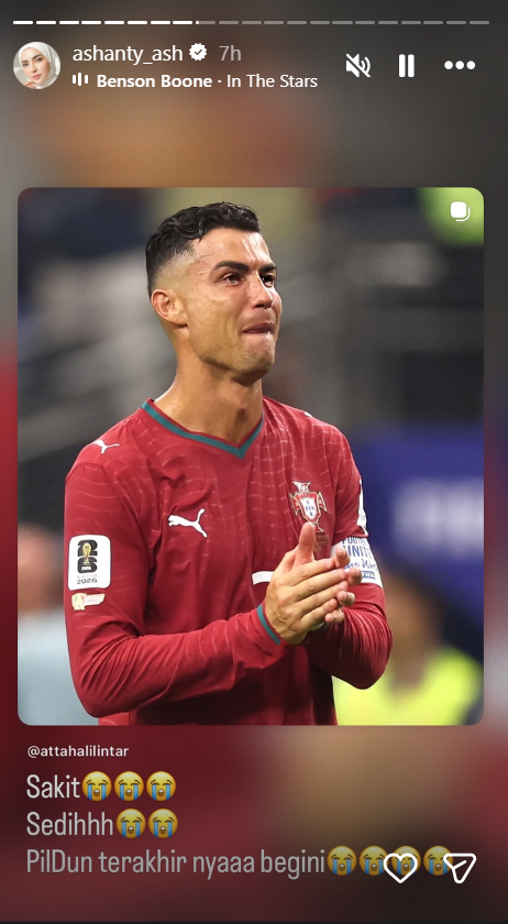 Ronaldo Tersingkir di Piala Dunia 2026, Begini Reaksi Artis Indonesia