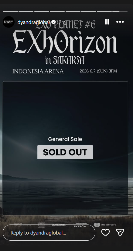 Tiket Konser EXO Jakarta 2026 Habis Terjual dalam 47 Menit