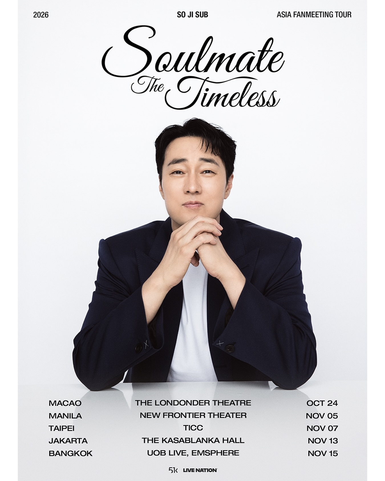 So Ji Sub Bakal Gelar Fan Meeting di Jakarta, Catat Jadwalnya!
