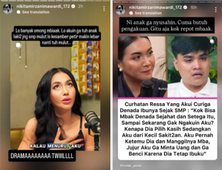 Nikita Mirzani Ikut Kecam Denada, Keluarkan Kata-kata Pedas!