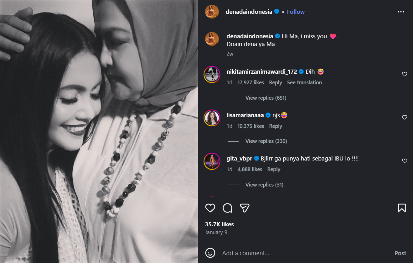 Nikita Mirzani Ikut Kecam Denada, Keluarkan Kata-kata Pedas!