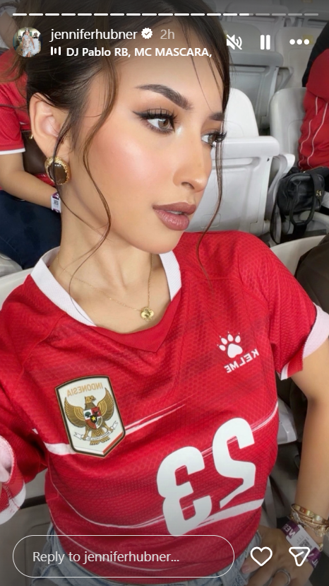 Jennifer Coppen Nonton FIFA ASEAN Cup 2026