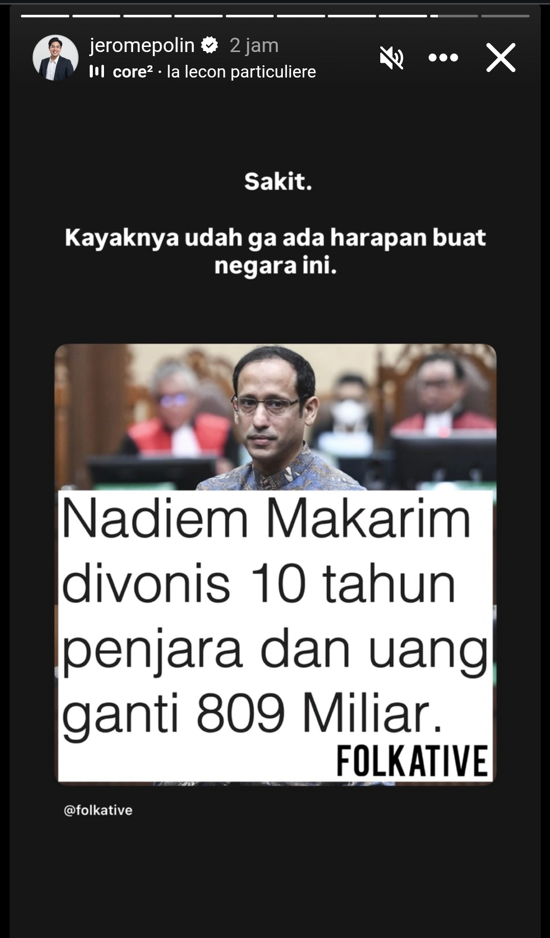 Nadiem Makarim Divonis 10 Tahun Penjara Kasus Chromebook, Ini Reaksi Sederet Artis