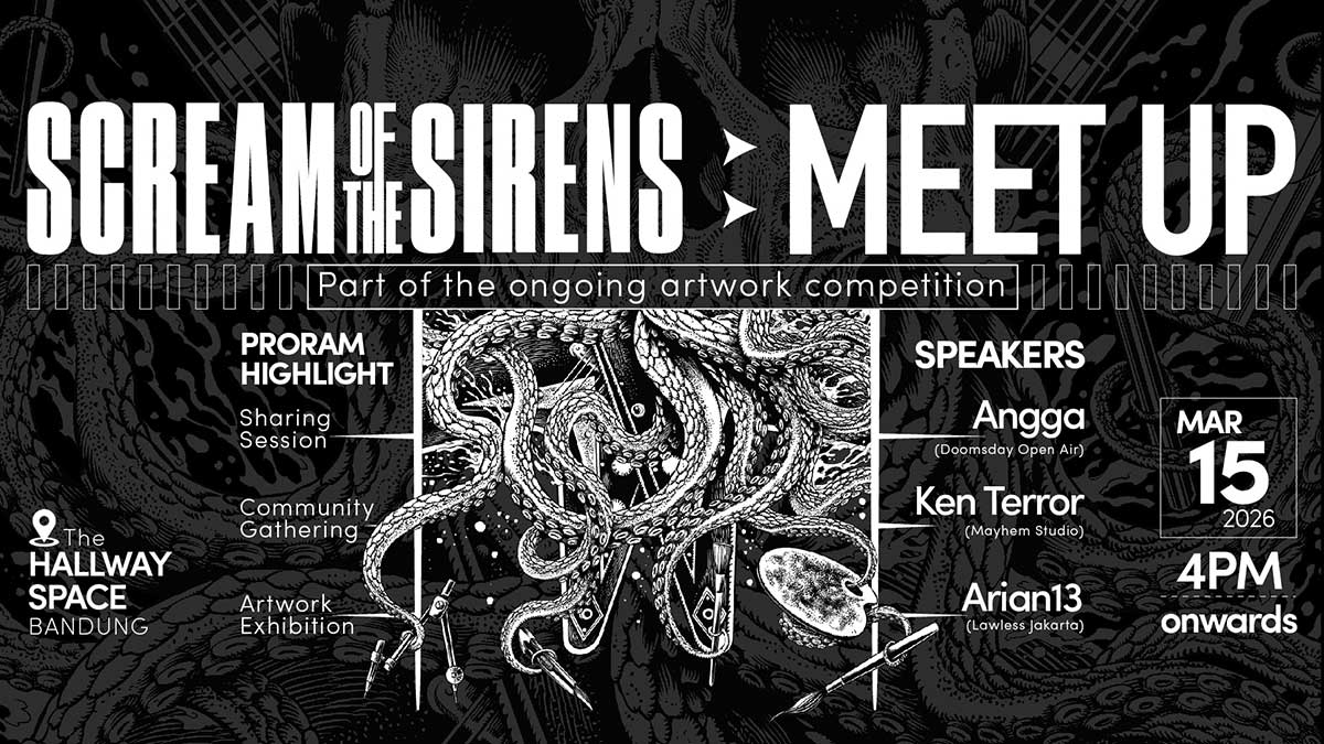 Lawless Jakarta Gelar Kompetisi Artwork “Scream of the Sirens”, Total Hadiah Rp50 Juta