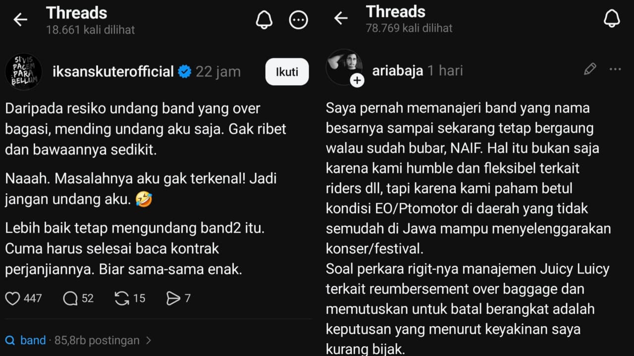 manajer NAIF dan Iksan