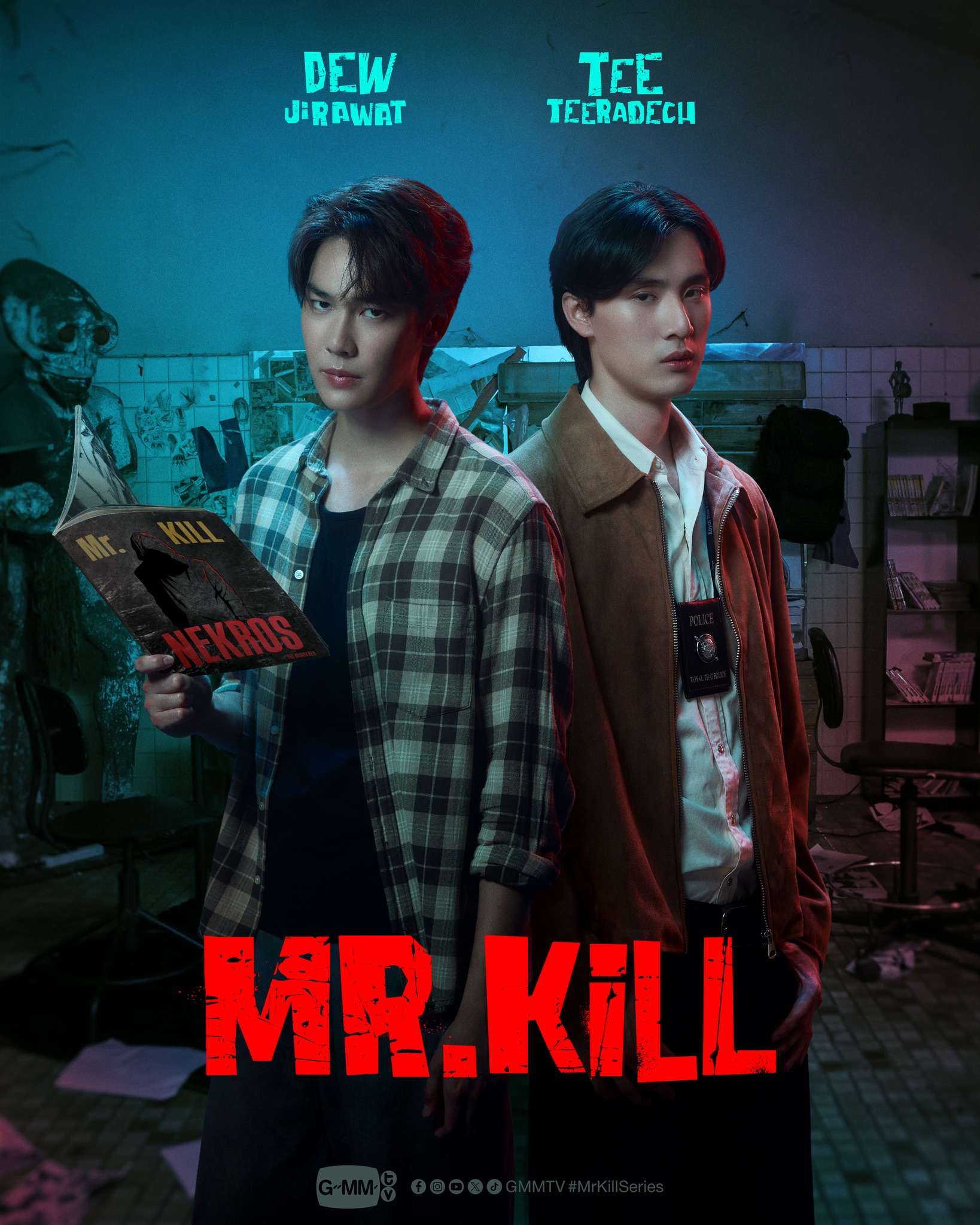 Sinopsis Mr. Kill: Ketika Polisi dan Kreator Webtoon Bekerja Sama Ungkap Kasus Pembunuhan Berantai