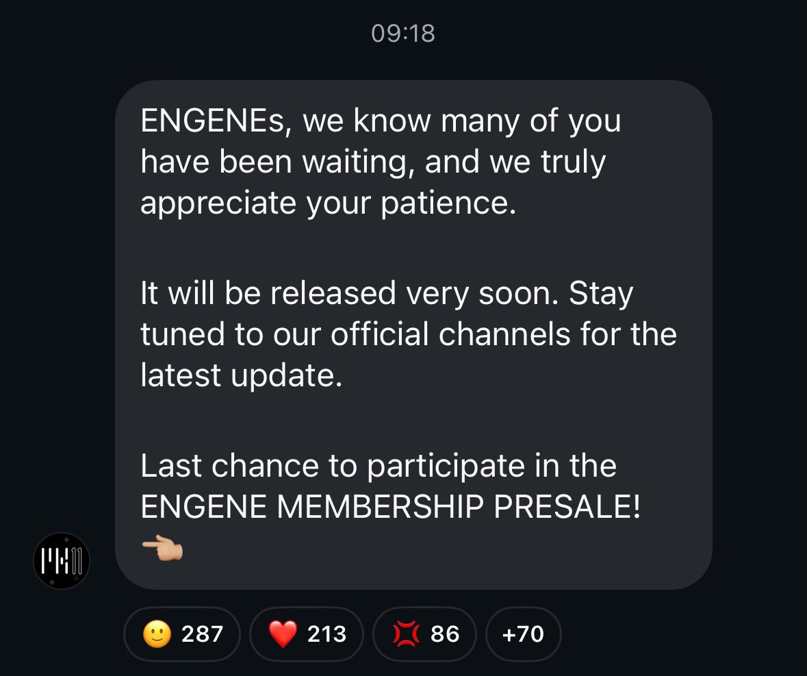 Didesak Rilis Harga Tiket Konser ENHYPEN Jakarta, Ini Jawaban PK Entertainment