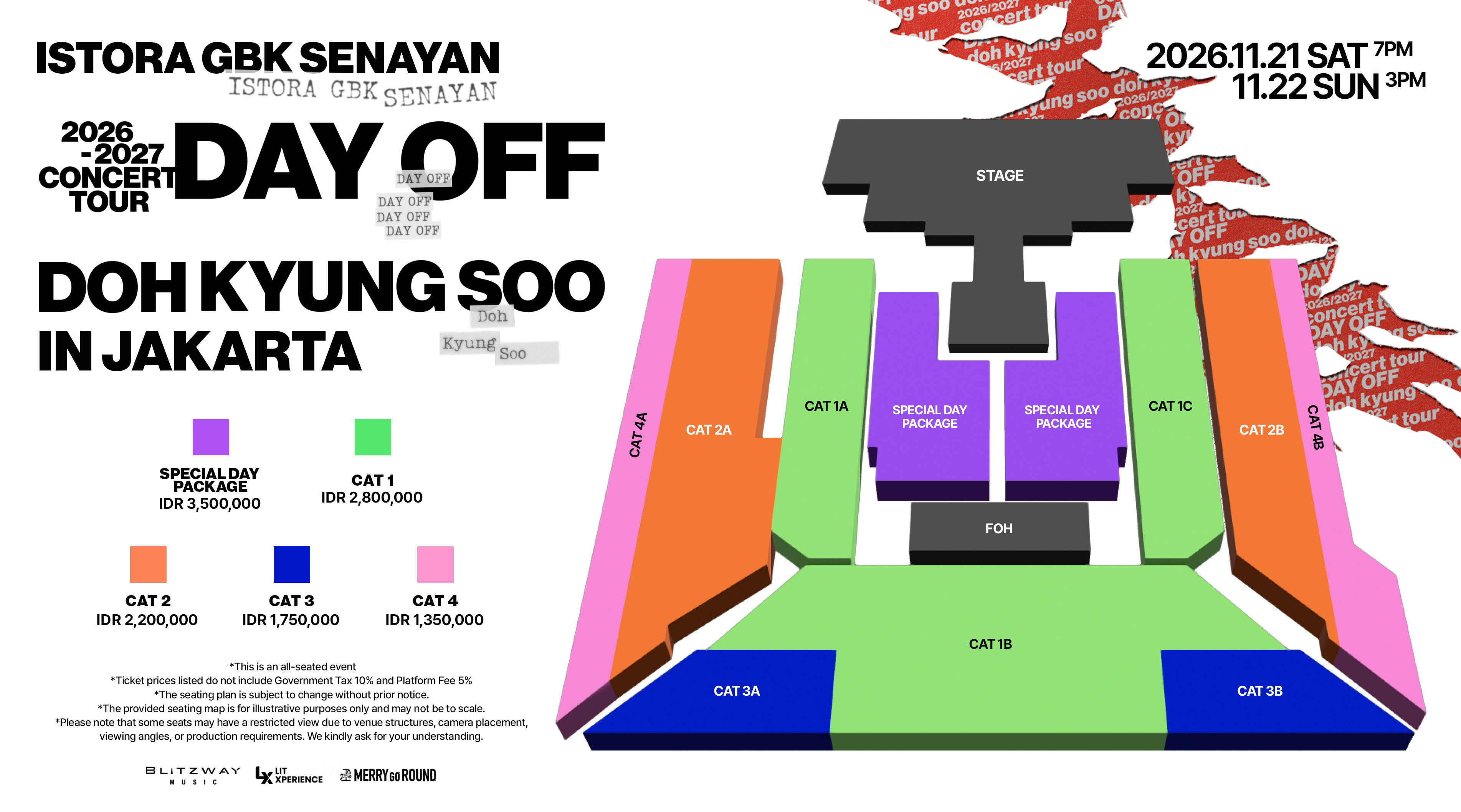 Harga Tiket Konser Doh Kyung-soo Jakarta 2026 dan Jadwal War